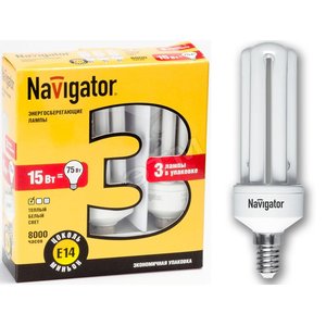 Лампа КЛЛ 13/827 Е14 D40x133 3U(кратн.3шт.упак)Navigator (94402 NCL6-3U) - Navigator Group