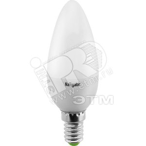 Лампа светодиодная LED 3вт E14 белый матовая свеча (94485 NLL-C35-3) - Navigator Group
