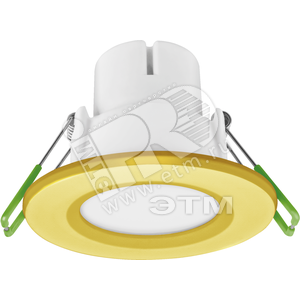 Светильник светодиодный ДВО-5Вт 3000К 350Лм золото IP44 (94847 NDL-P1) - Navigator Group