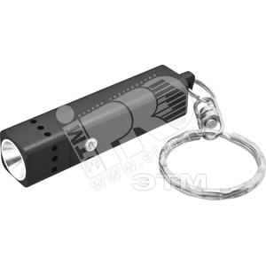 Фонарь-брелок светодиодный NPT-KC01-BL-4LR41 1LED металл (94915) - Navigator Group