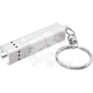 Фонарь-брелок светодиодный NPT-KC01-Gr-4LR41 1LED металл (94924) - Navigator Group