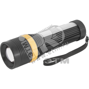 Фонарь светодиодный NPT-CP09-3AAA 1LED 3Вт+30(20+10)LED пластик (94977) - Navigator Group
