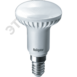 Лампа светодиодная LED зеркальная 5вт E14 R50 белая - Navigator Group