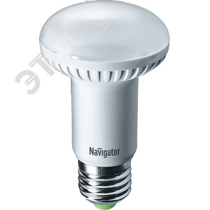 Лампа светодиодная LED зеркальная 8вт E27 R63 белая - Navigator Group