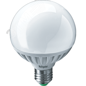 Лампа светодиодная LED 12вт Е27 теплый (шар) (94147 NLL-G95) - Navigator Group