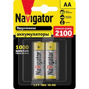 Аккумулятор NHR-2100-HR6-BP2 - Navigator Group