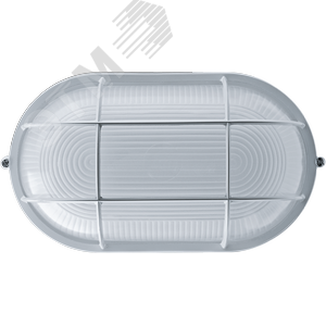 Светильник НПП-100w термостойкий овальный с решеткой IP54 белый - Navigator Group