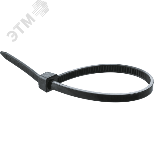 Хомут 100х3.6мм черный нейлон (100шт) 2