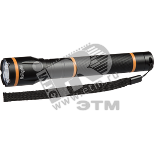 Фонарь светодиодный NPT-CM09-2AA 3Вт LED 115лм 160м металл (71589) - Navigator Group