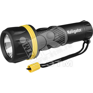 Фонарь светодиодный NPT-R07-2D 1Вт LED 60лм 75м пластик+резина (71588) - Navigator Group