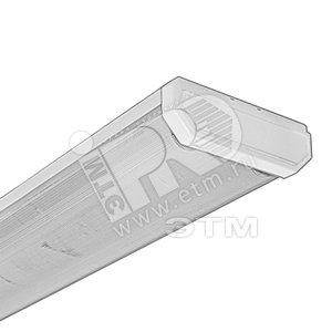 Светильник люминесцентный ЛПО-01-2х18-002 компенсированный (Полистирол)