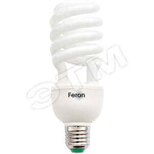 Лампа энергосберегающая КЛЛ 15/827 Е27 D52х137 спираль (ESB14) - Feron