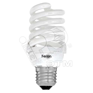 Лампа КЛЛ 25/827 Е27 D49х112 спираль Feron (ESF37) - Feron