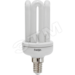 Лампа КЛЛ 15/827 Е14 D50х124 4U Feron (ESB71) - Feron