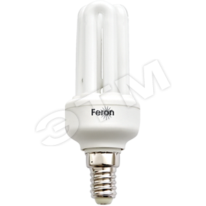 Лампа КЛЛ 11/827 Е14 D37х108 3U Feron (ELT16) - Feron