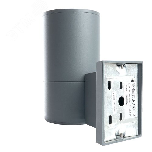 Светильник НБУ-60w Е27 IP54 серый - фото 4