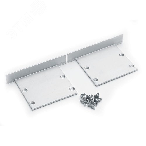 Профиль встраиваемый Линии света алюминиевый 2 м серебро матовый экран 2 заглушки 4 крепежа для светодиодных лент 2