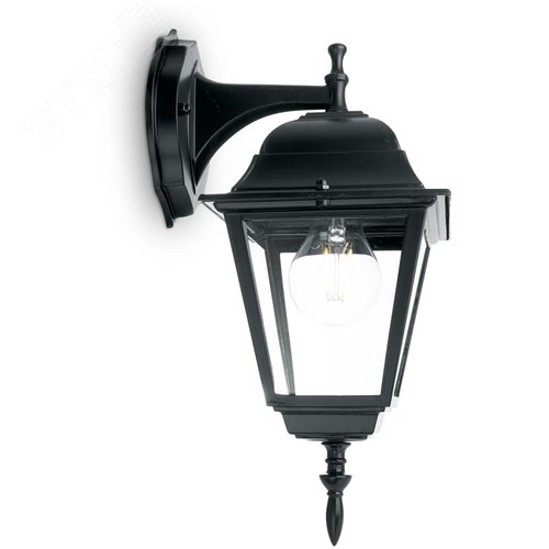 Светильник НБУ-60w вниз Е27 IP44 черный - Feron