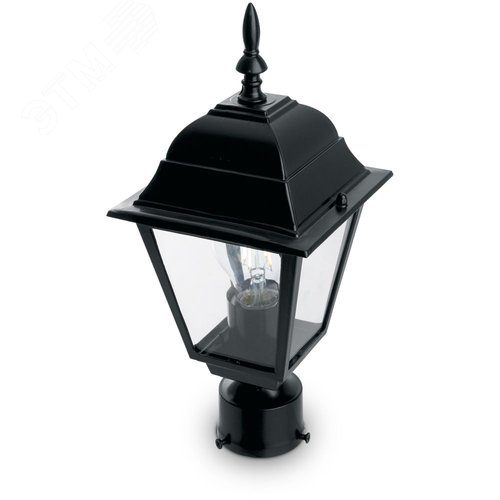 Светильник НТУ-60w на трубу Е27 IP44 черный - Feron
