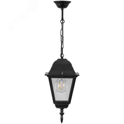 Светильник НСУ-60w цепь Е27 IP44 черный - Feron