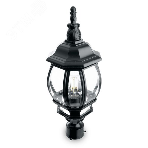 Светильник 8103 100W 230 В E27 160х160х460мм черный - Feron