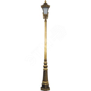 Светильник PL4027 60w 230V E27 черное золото - Feron