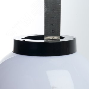 Светильник НТУ-01-60-251 Шар d=250мм молочный Е27 на трубу IP44 - фото 5