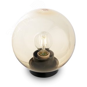 Светильник НТУ-01-60-253 Шар d=250мм золотой Е27 на трубу IP44 - Feron