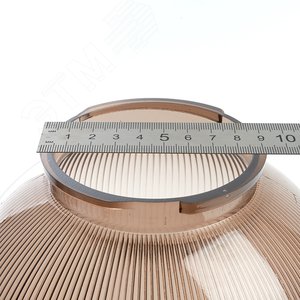 Светильник НТУ-02-60-255 Шар d=250мм призма дымчатый Е27 на трубу IP44 - фото 8