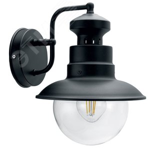 Светильник НБУ-60w вниз Е27 IP44 черный - Feron