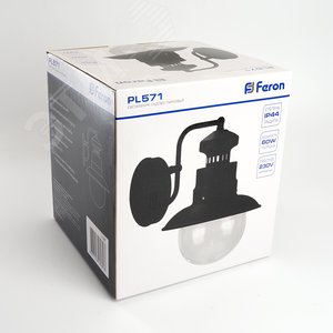 Светильник НБУ-60w вниз Е27 IP44 черный - фото 9