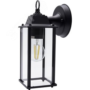 Светильник НБУ-60w вниз Е27 IP44 черный - Feron