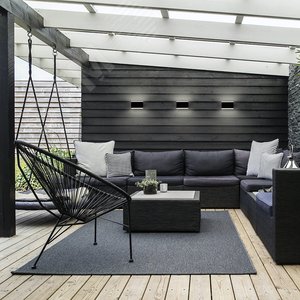 Светильник светодиодный уличный ДБУ-2х6w 4000К IP54 черный 4