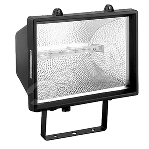Светильник ИО-1500w симметричный черный IP54 (GL2304,чер.) - Feron