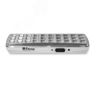 Светильник аварийного освещения светодиодный аккумуляторный, 30 LED DC, белый EL115 | 12668 | FERON - Feron