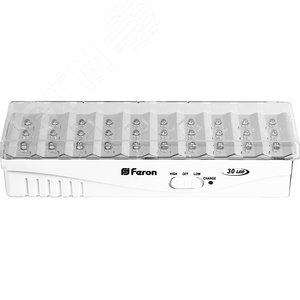 Светильник аварийный светодиодный LEDх30 6ч непостоянный IP20 - Feron
