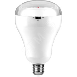 Лампа светодиодная LED аккумулятор 4ч. постоянного свечения Е27 белый (WL15 15LED) - Feron