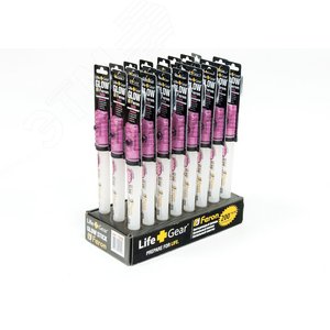 Фонарь светодиодный TL020 2LED 3*AG13 в комплекте розовый (TL020 розовый) - фото 2