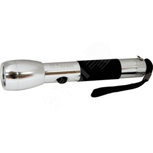 Фонарь светодиодный TL033 3LED 1хАА металл+резина (TL033) - Feron