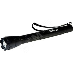 Фонарь светодиодный TL034 3LED черный (TL034) - Feron