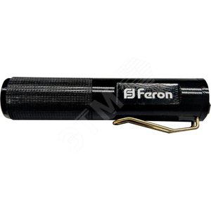 Фонарь светодиодный TL037 1LED черный (TL037) - Feron