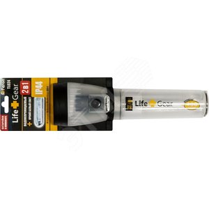 Фонарь светодиодный TL024 5+1LED 3AA в комплекте черный (TL024) - Feron