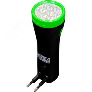 Фонарь светодиодный TL043 7LED аккумуляторный с вилкой для зарядки пластик (TL043) - фото 2