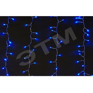 Гирлянда Дождь 600LED 2x6м синяя (DFC-600S) - Feron