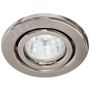 Светильник ИВО-50w 12в G5.3 поворотный титан (DL11/DL3202)