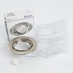 Светильник ИВО-50w 12в G5.3 поворотный титан (DL11/DL3202) 7