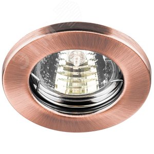 Светильник точечный потолочный DL10/DL3201 MR16 50W G5.3 античная медь/RAB | 15207 | FERON