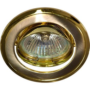 Светильник точечный потолочный 301T-MR16 50W G5.3 титан-золото/ Titan-Gold | 17534 | FERON