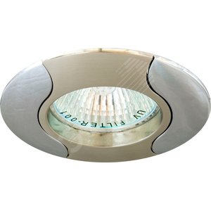 Светильник точечный потолочный 020Т-MR16 50W G5.3 титан-хром/ Titan-Chrome | 17681 | FERON