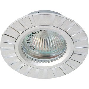 Светильник ИВО-50w 12в G5.3 серебро (GS-M364S) - Feron